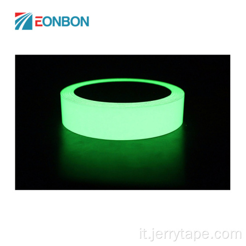 Nastro adesivo bagliore adesivo stampato fotoluminescente impermeabile